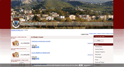 Desktop Screenshot of comune.rose.cs.it
