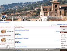 Tablet Screenshot of comune.rose.cs.it
