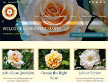 Tablet Screenshot of nsw.rose.org.au